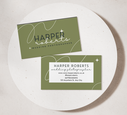 Modern Abstract Business Cards