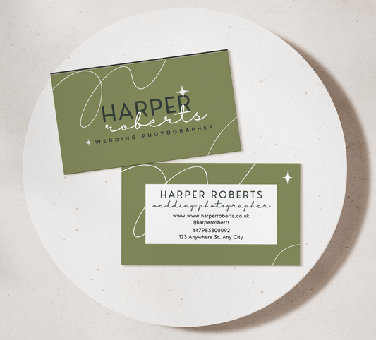 Modern Abstract Business Cards