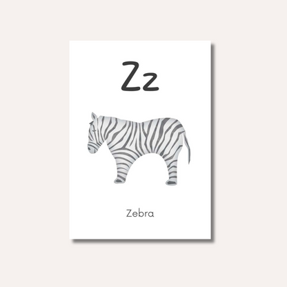Flash Cards: Alphabet Illustrated x26