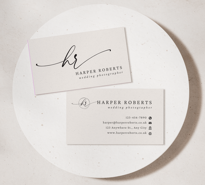 Minimalistic Business Cards