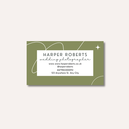 Modern Abstract Business Cards