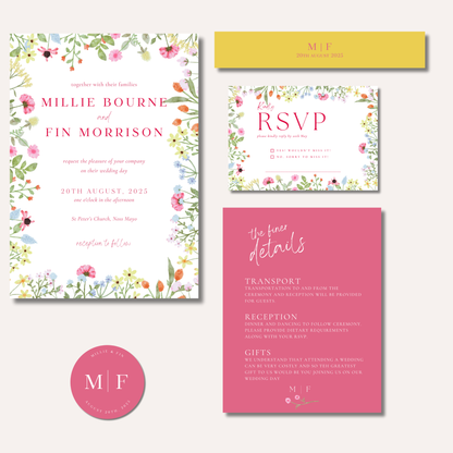 Millie Wedding Invitation Suite