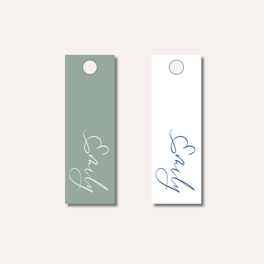Tag Place Card