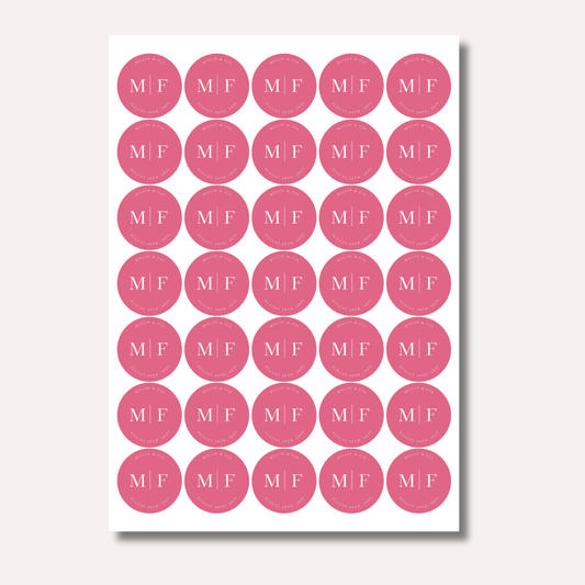 Millie Sticker Sheets: 35 round stickers