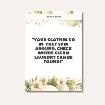Easter Egg Hunt Cards