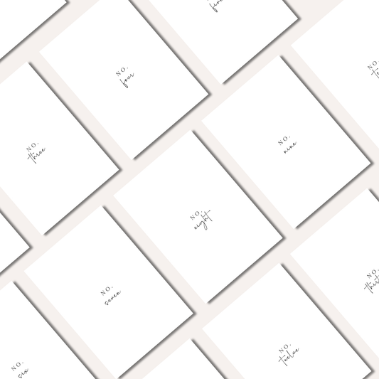 Table Numbers- Minimalistic Style #2