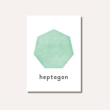 Flash Cards: Shapes x 15