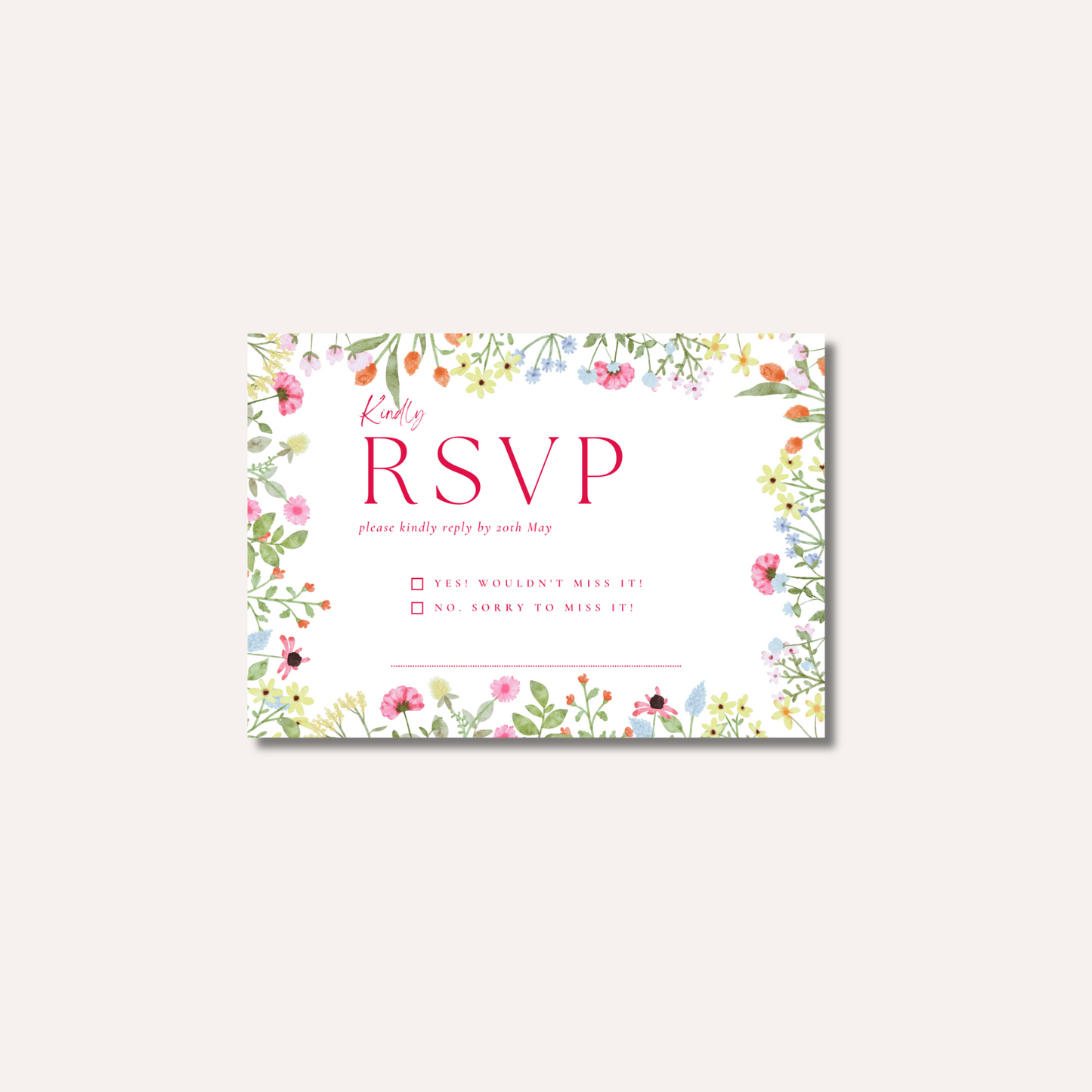 Millie RSVP