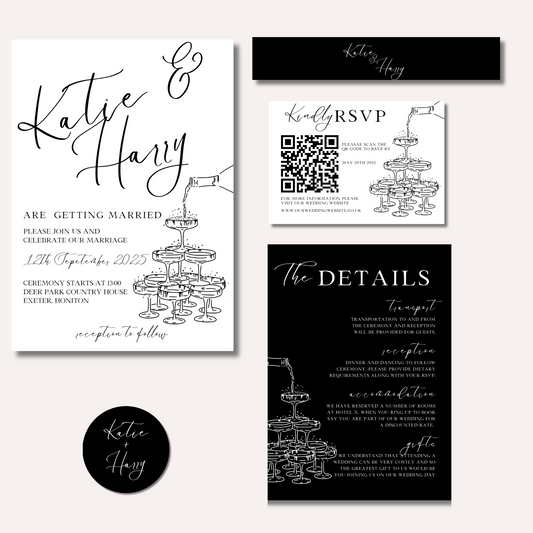 Katie Wedding Invitation Suite