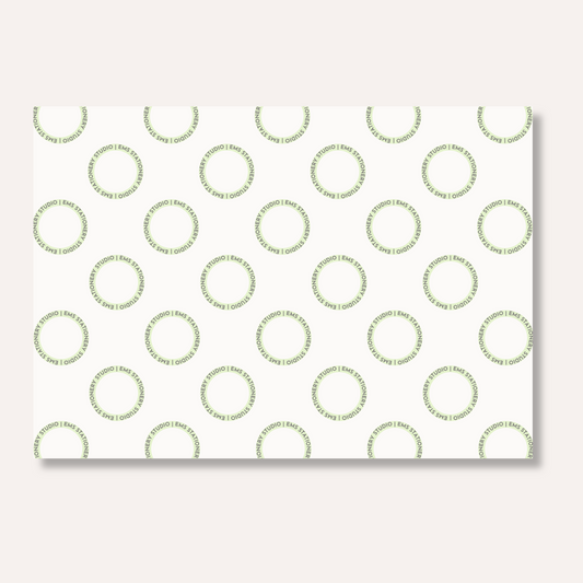 Vellum Packaging Paper- Logo Style 2
