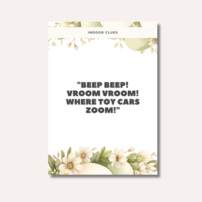 Easter Egg Hunt Cards
