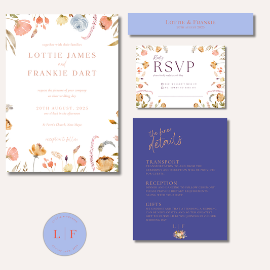 Lottie Wedding Invitation Suite