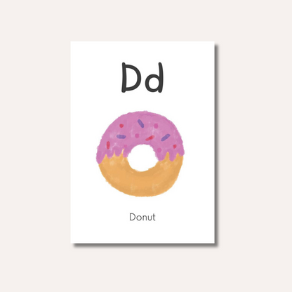 Flash Cards: Alphabet Illustrated x26