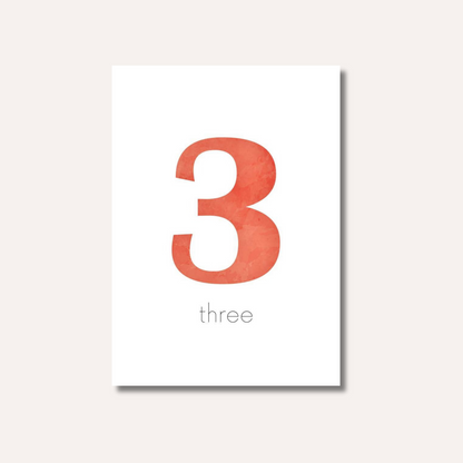 Flash Cards: Numbers x 11