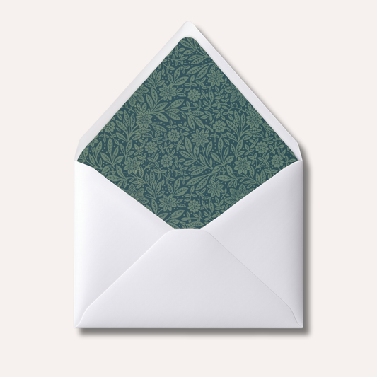 Envelope Liner: Vintage Botanical
