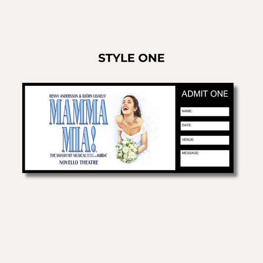 Theatre Gifting Experience- Mama Mia