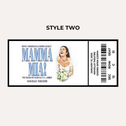Theatre Gifting Experience- Mama Mia