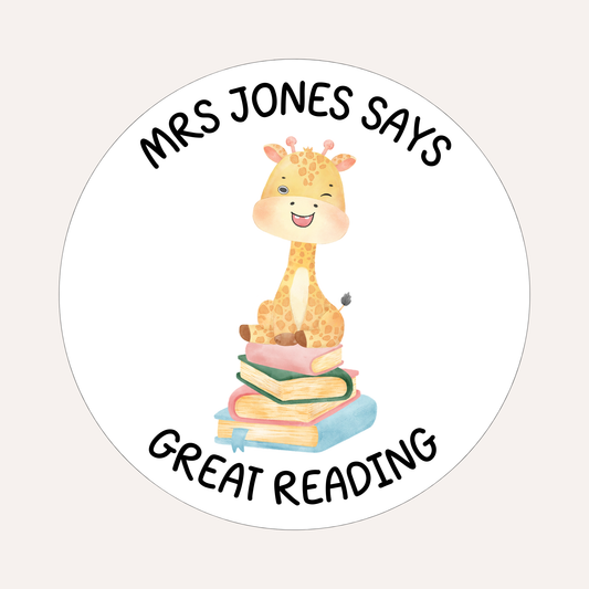 Great Reading- Giraffe