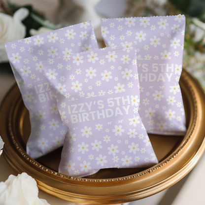 Flower Power Crisp Packet