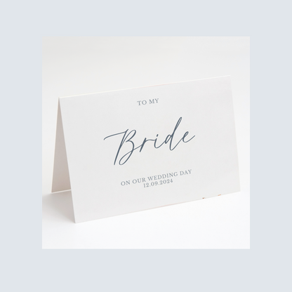 'To My' Wedding Cards