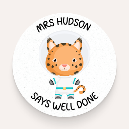 Very Proud of You Stickers Astronaut Animals