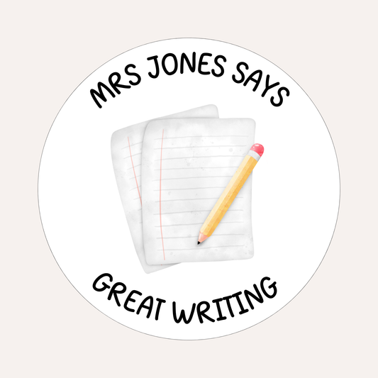 Great Writing Pencil & Paper