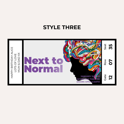Theatre Gifting Experience- Next To Normal