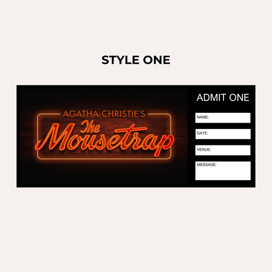 Theatre Gifting Experience- The Mousetrap