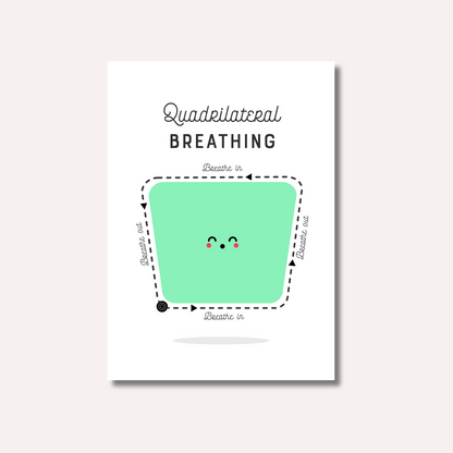 20 x Breathing Exercises Cards