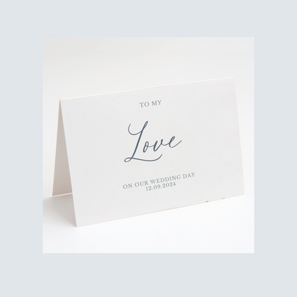 'To My' Wedding Cards