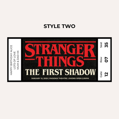 Theatre Gifting Experience- Stranger Things, The First Shadow