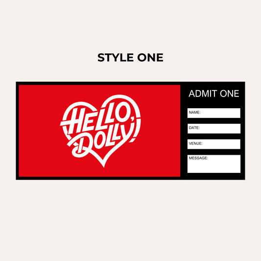 Theatre Gifting Experience- Hello Dolly