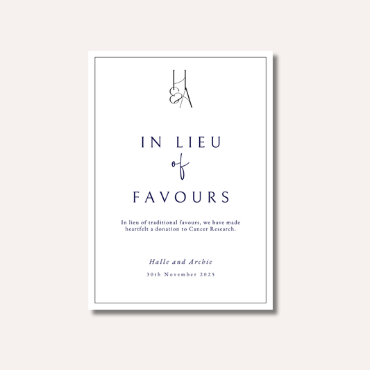 In Lieu Of Favours