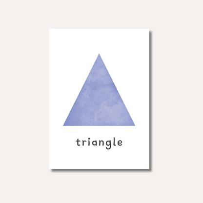 Flash Cards: Shapes x 15