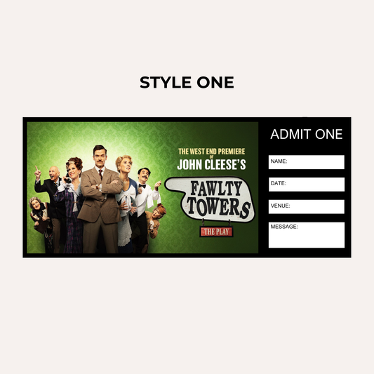 Theatre Gifting Experience- Faulty Towers