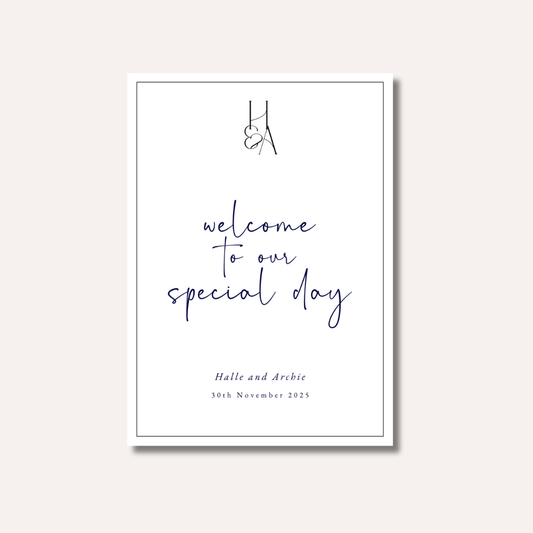 Welcome To Our Special Day