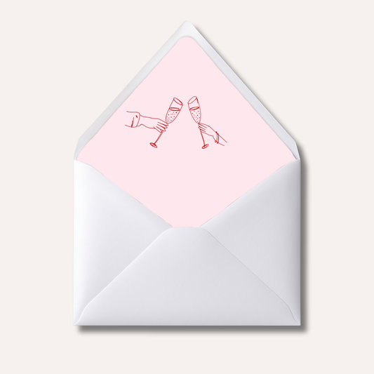 Envelope Liner: Bonnie Pink