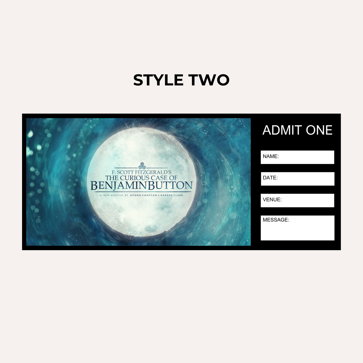 Theatre Gifting Experience- The Curious Case of Benjamin Button
