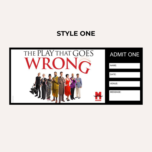 Theatre Gifting Experience- The Play That Goes Wrong