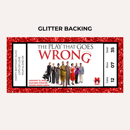 Theatre Gifting Experience- The Play That Goes Wrong