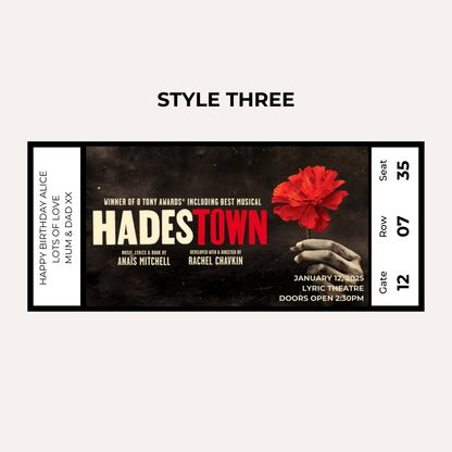 Theatre Gifting Experience- Hades Town