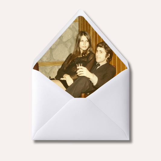 Envelope Liner: Coloured Image
