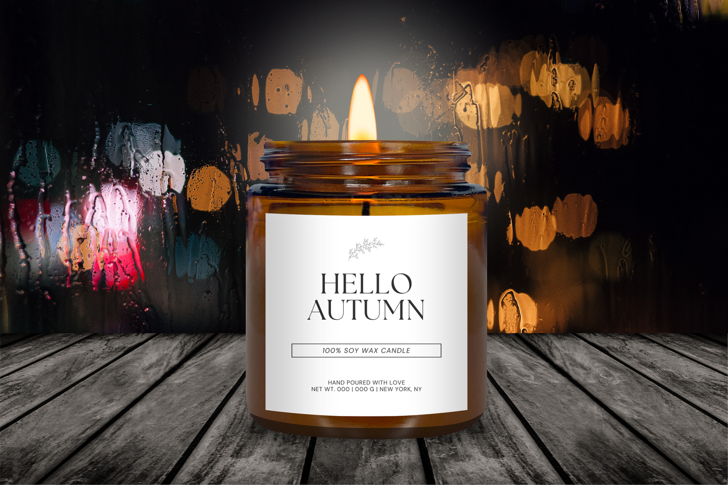 Candle Label- Set 9