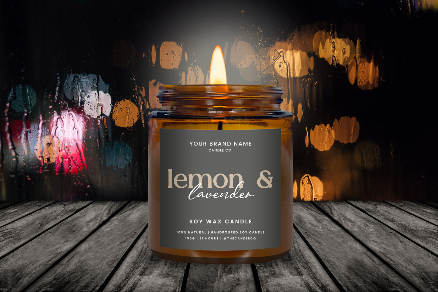 Candle Label- Set 7