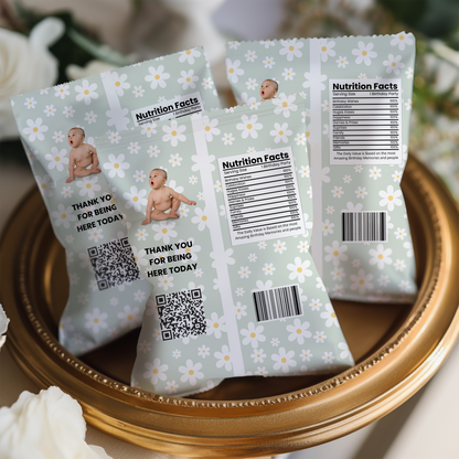 Flower Power Crisp Packet