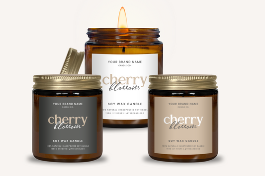 Candle Label- Set 7