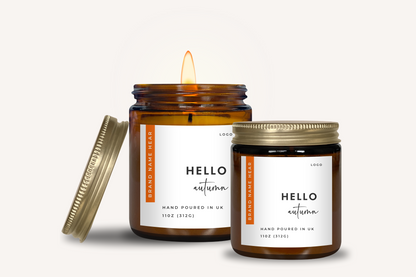 Candle Label- Set 12