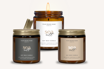 Candle Label- Set 7