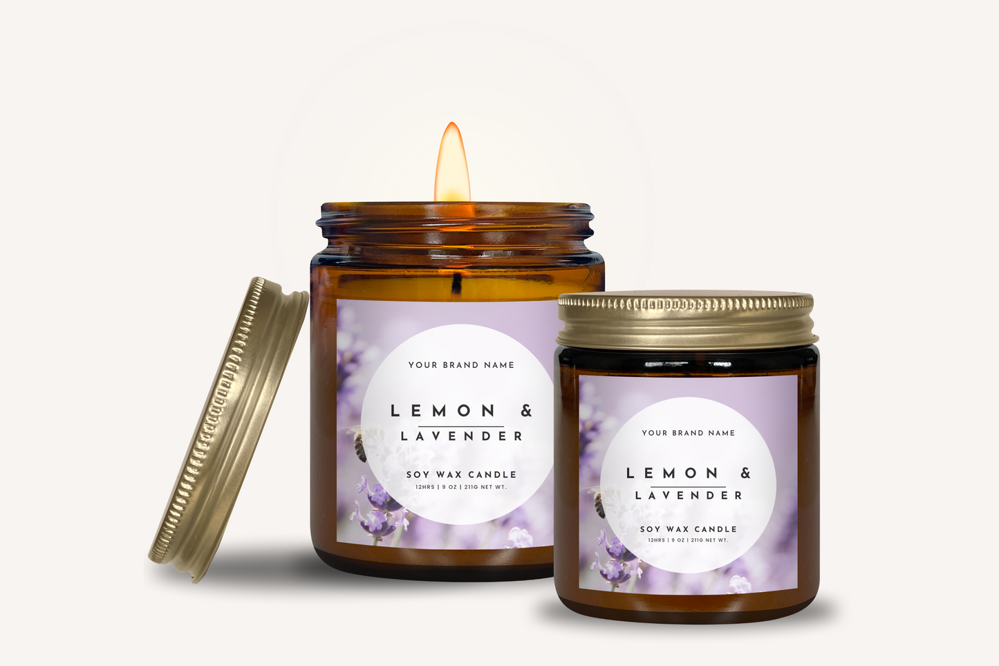 Candle Label- Set 11