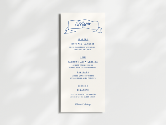 Bonnie OG Menu